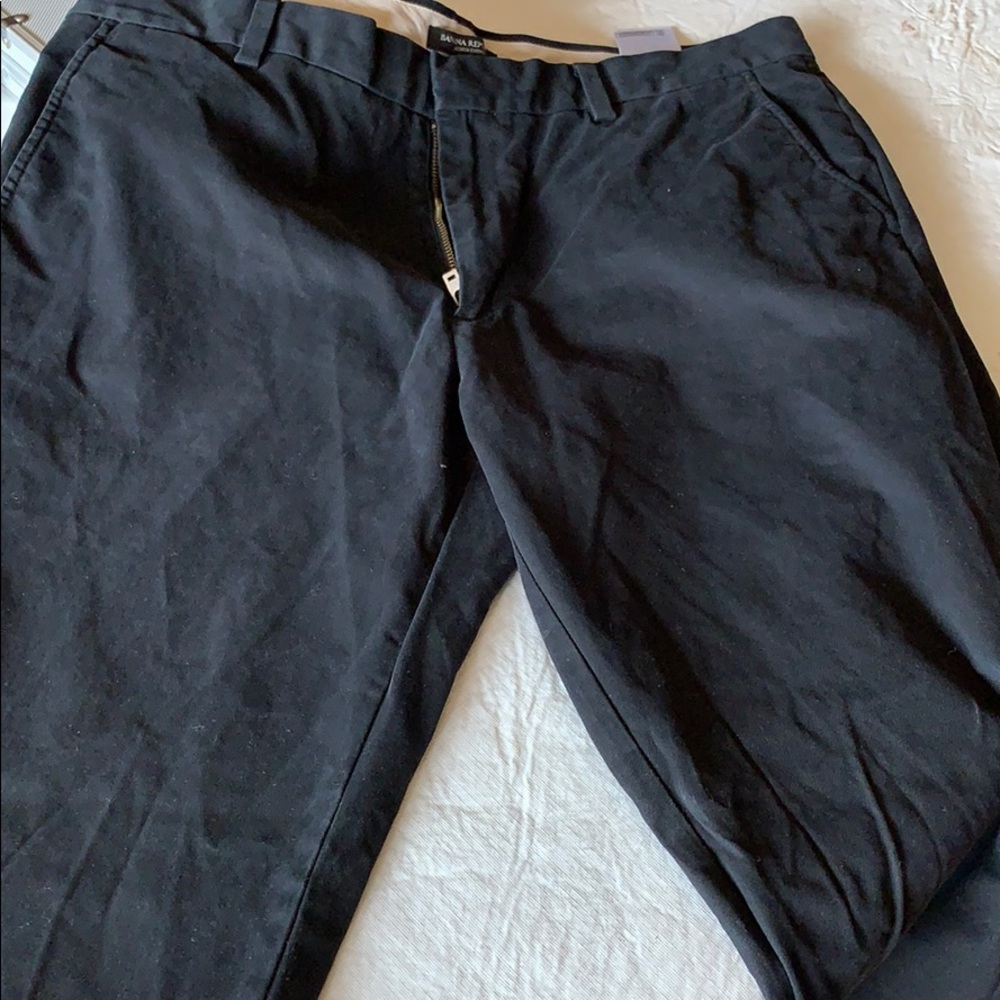 Black mens pants